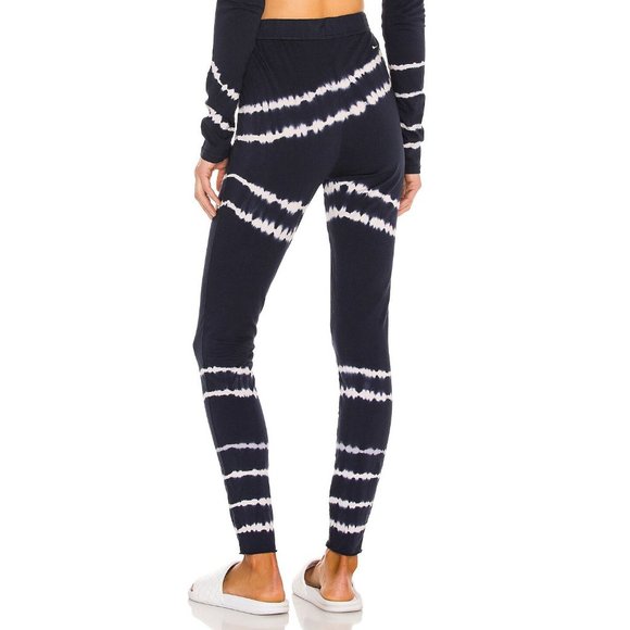 The Upside Leggings Women's Small Indigo Tie‎ Dye Cotton Lounge Pants - Picture 3 of 15